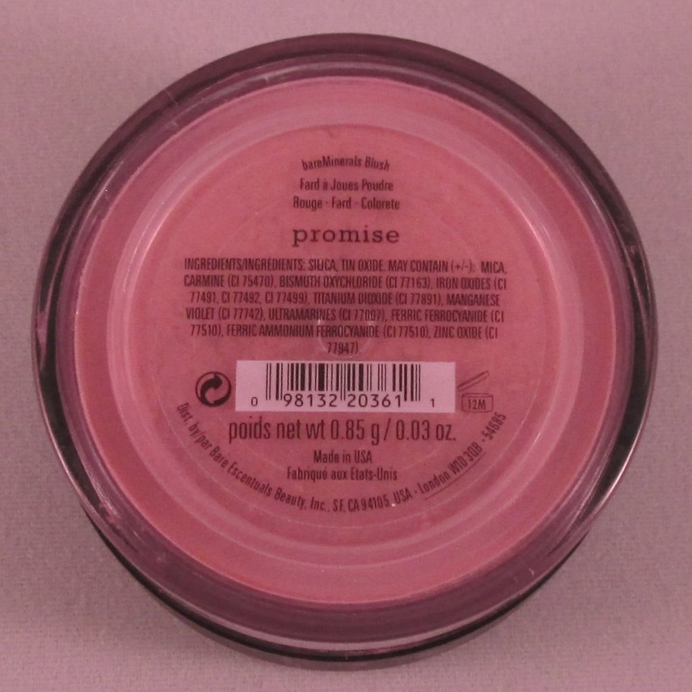 #NWT Original bareMinerals Promise Loose Powder Blush 0.85g/0.03oz